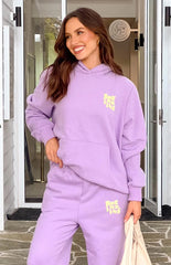Beginning Purple Snuggle Bubble Hoodie
