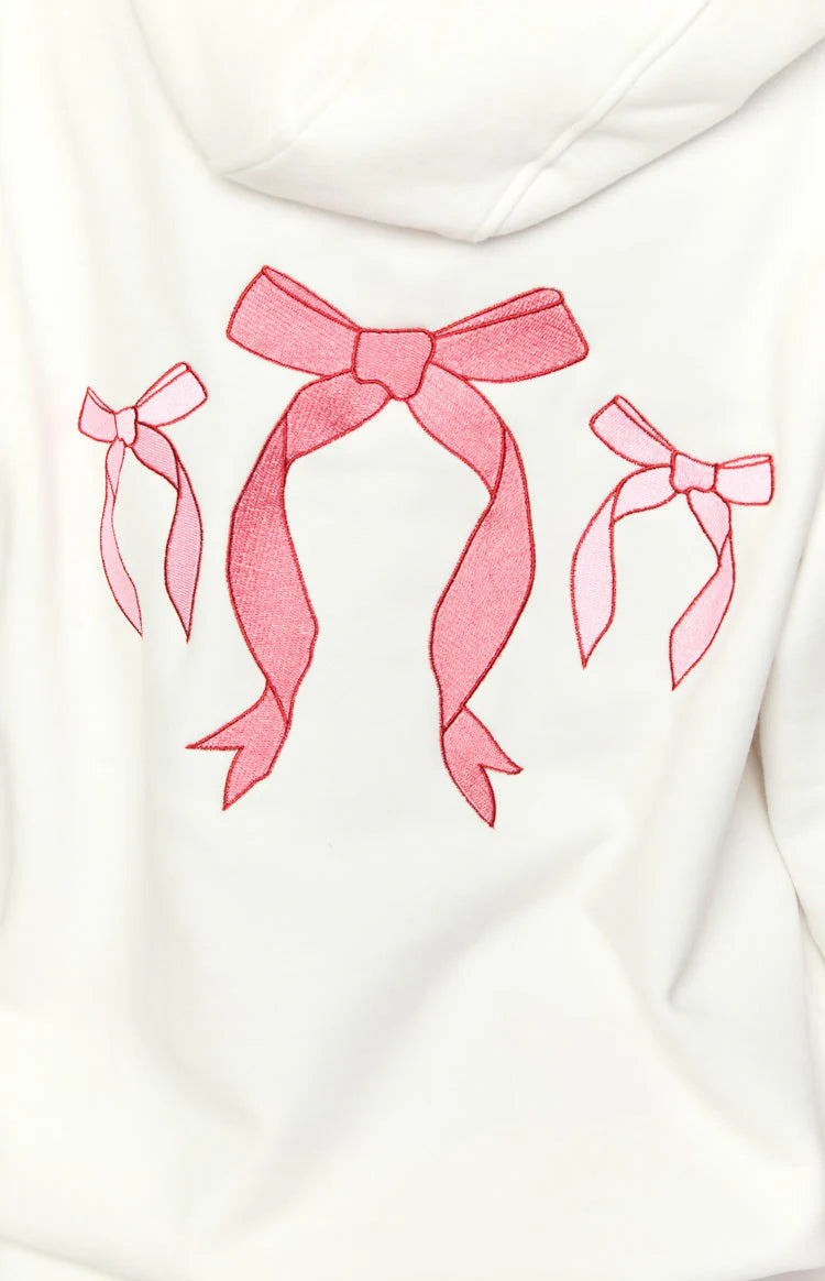 Beginning White Sweetie Hoodie