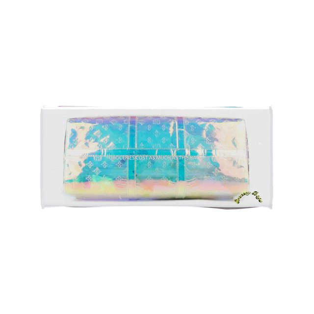 Tita Virgilia Duffle Grocery Bag Iridescent Large