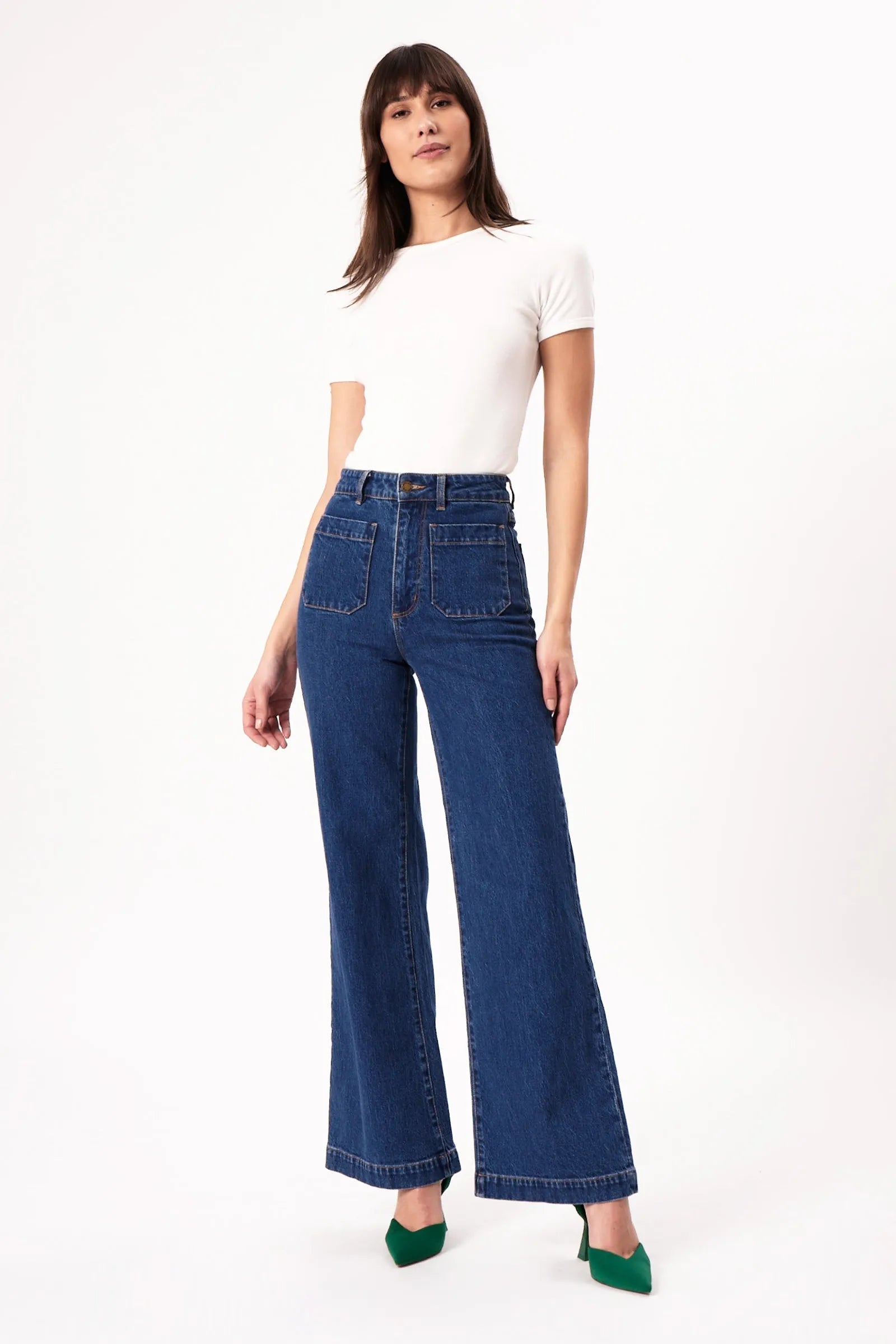 Rollas Sailor Jean Long - Eco Ruby