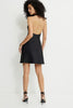 Halter Satin Mini Dress